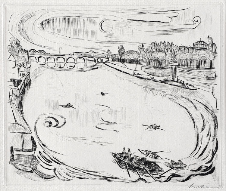 Main River Landscape