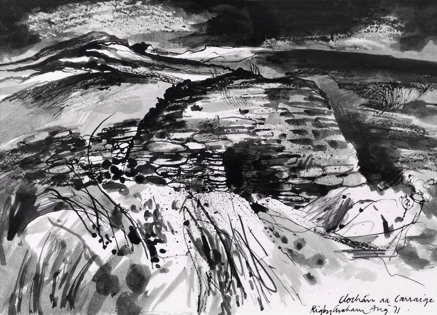 Clochan Carriage, Inishmore. Aran Islands