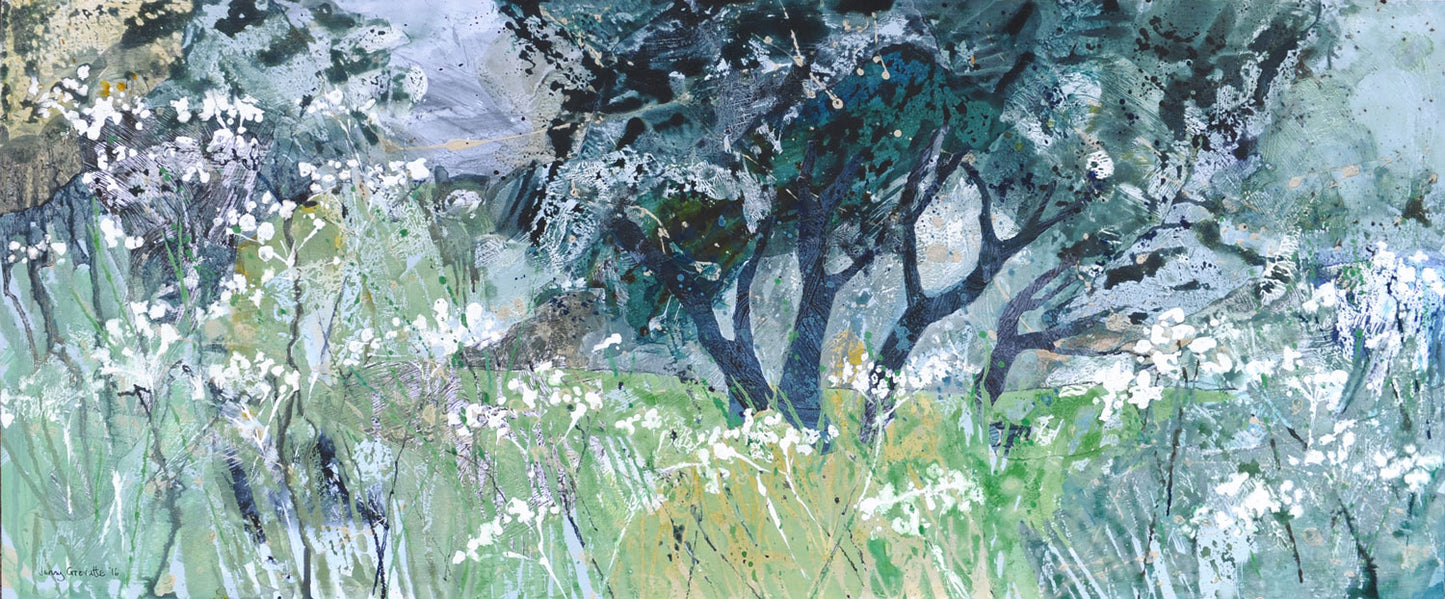 Cow Parsley in the Rain