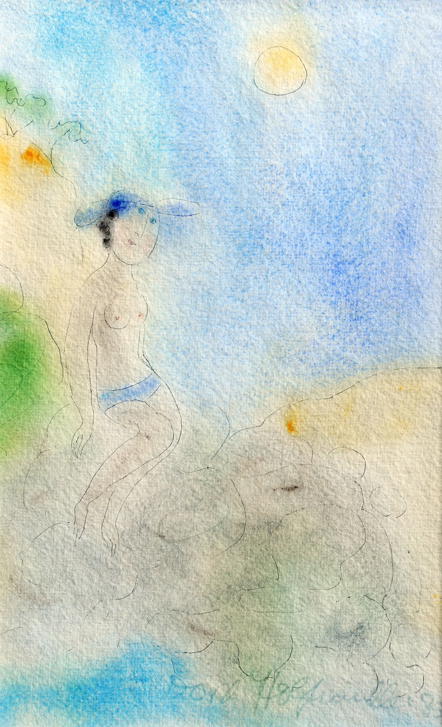 Lady Bathing