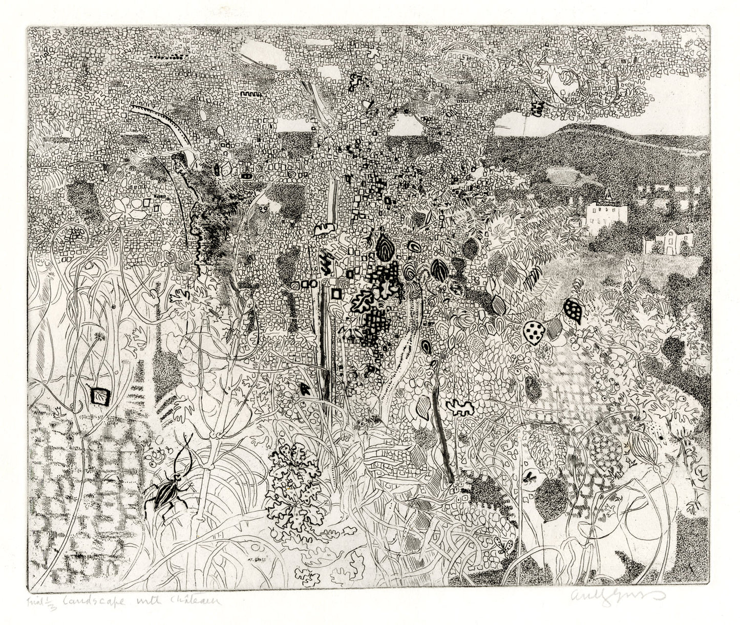 Houses Through Trees