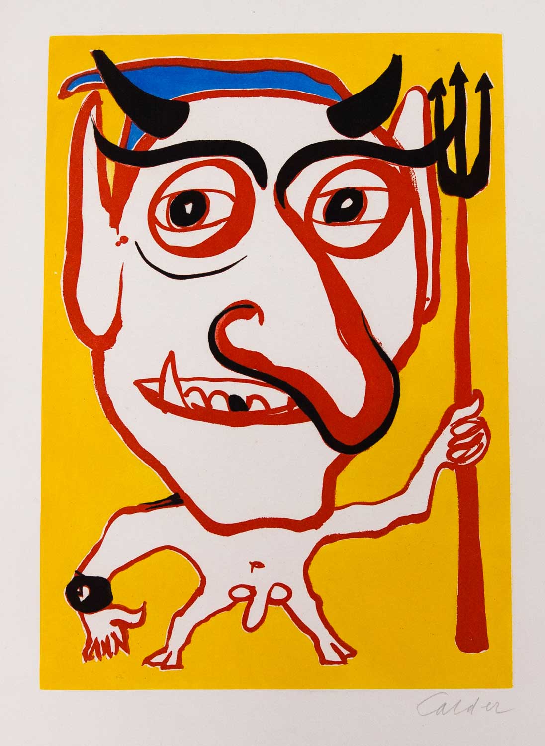 Self Portrait of the Artist portrayed as the Devil