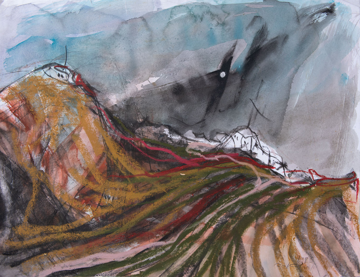 Moon over the Village