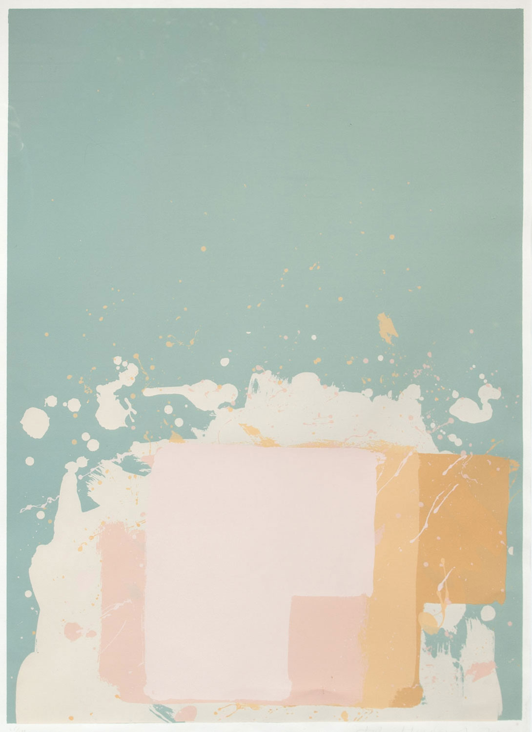 Green, Orange and Pink