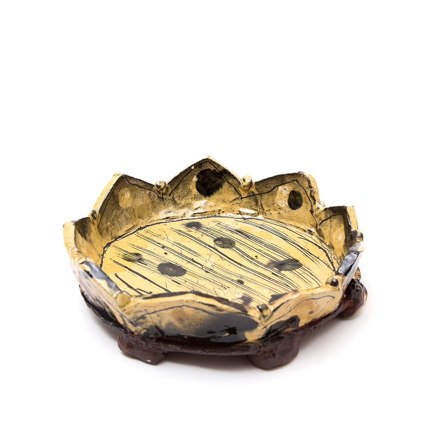 Footed Whimsical Dish