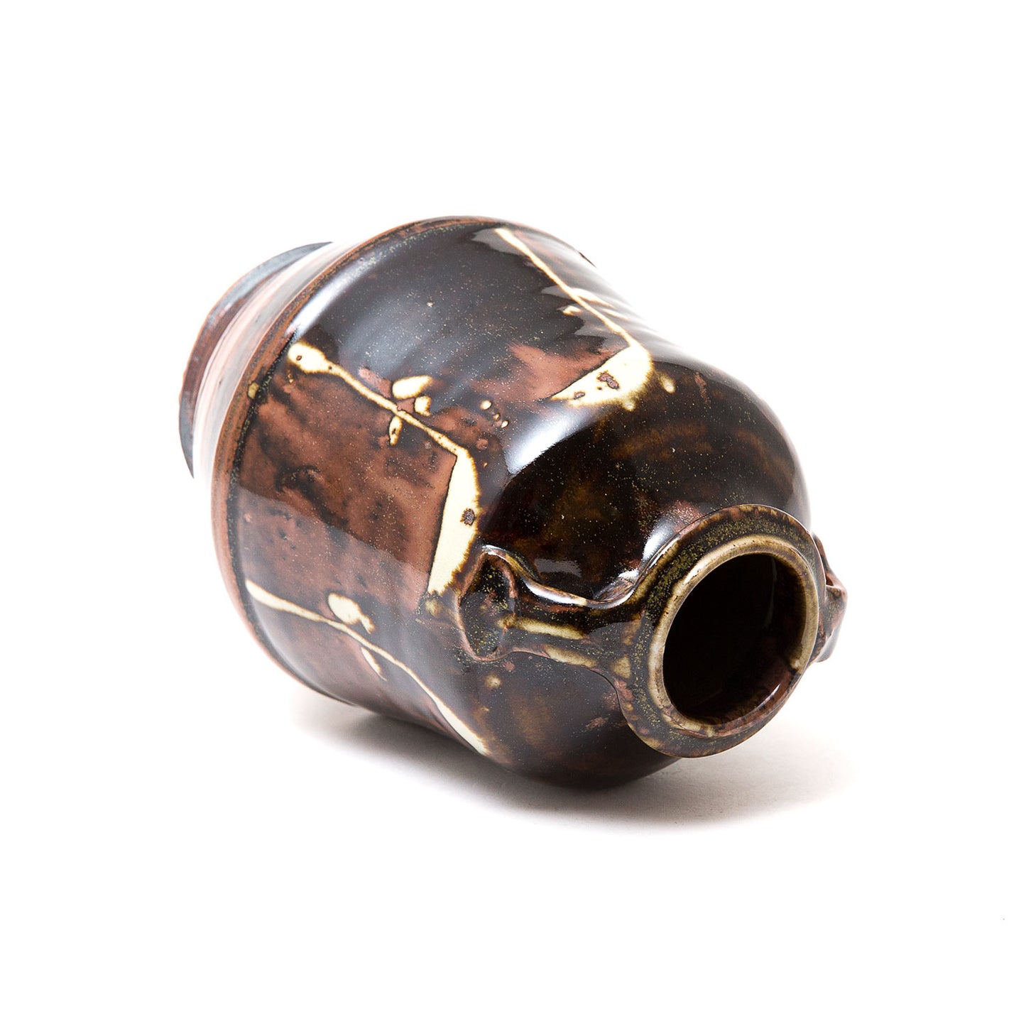 Two Handled Waisted Vase