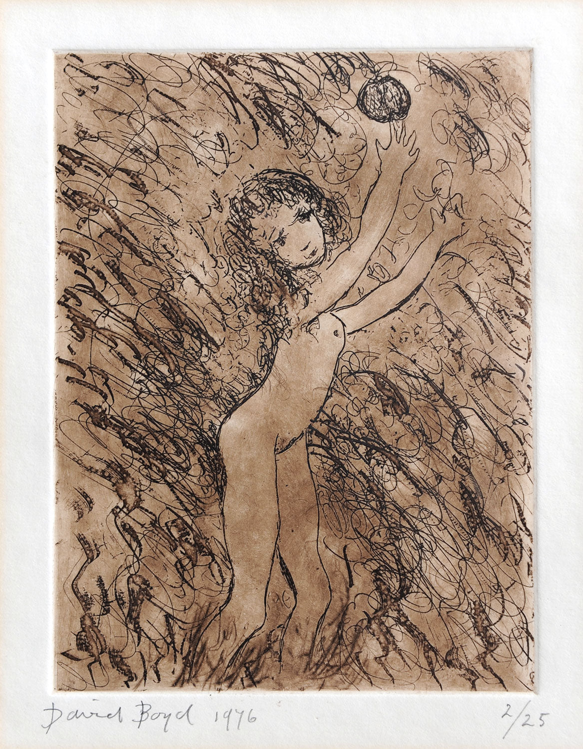 Nude Picking Fruit
