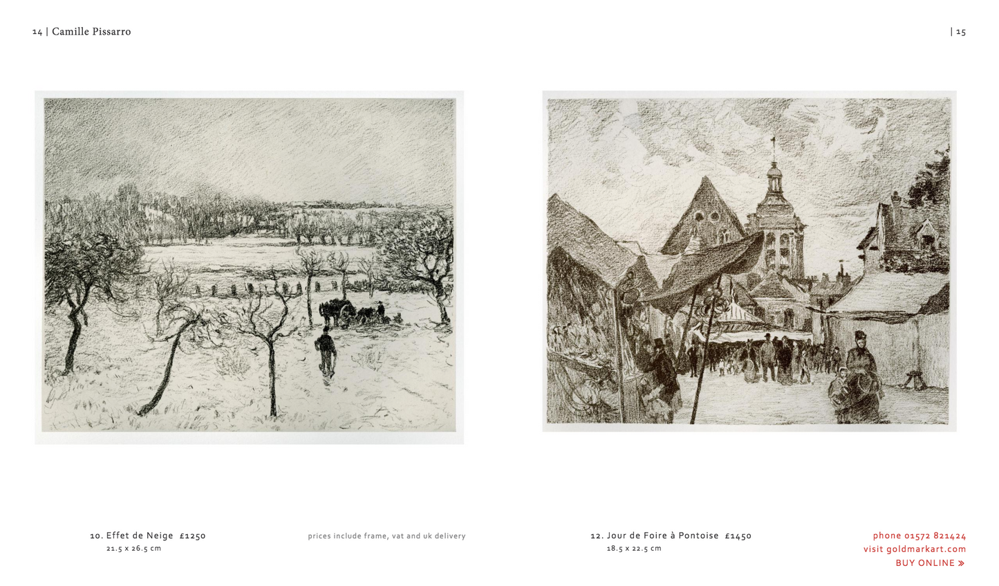Camille Pissarro - The Thornley Lithographs
