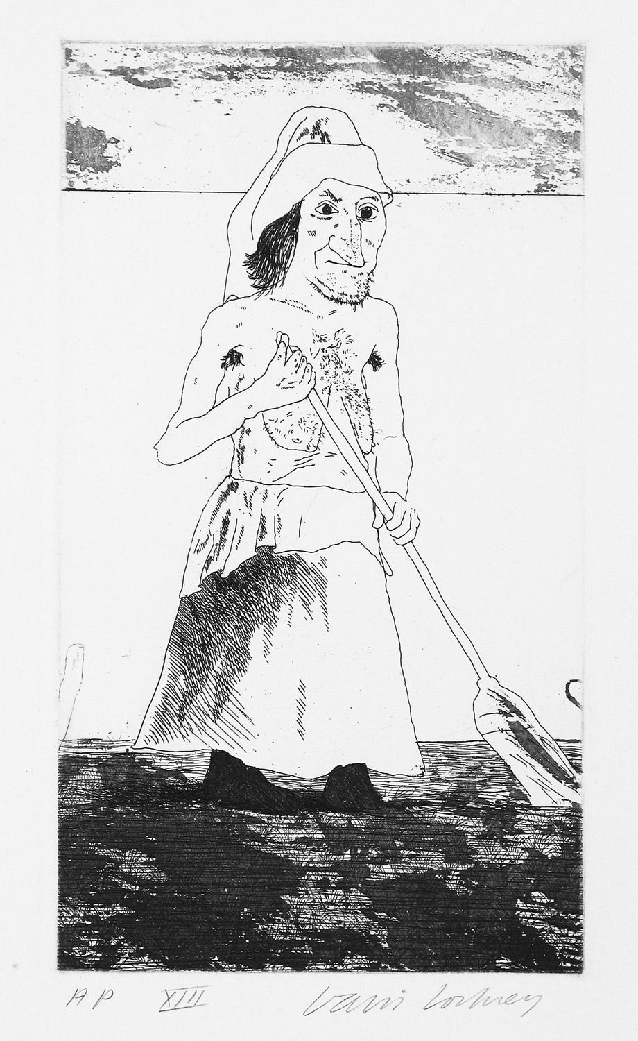 The Enchantress in her Garden