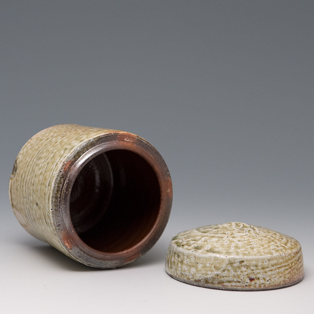 Lidded Cylinder Jar