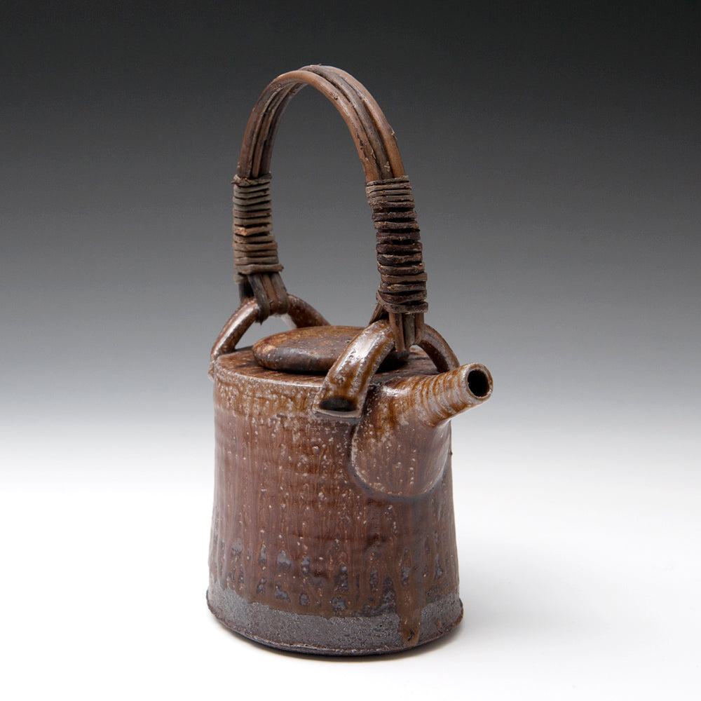 Teapot with Willow Handle