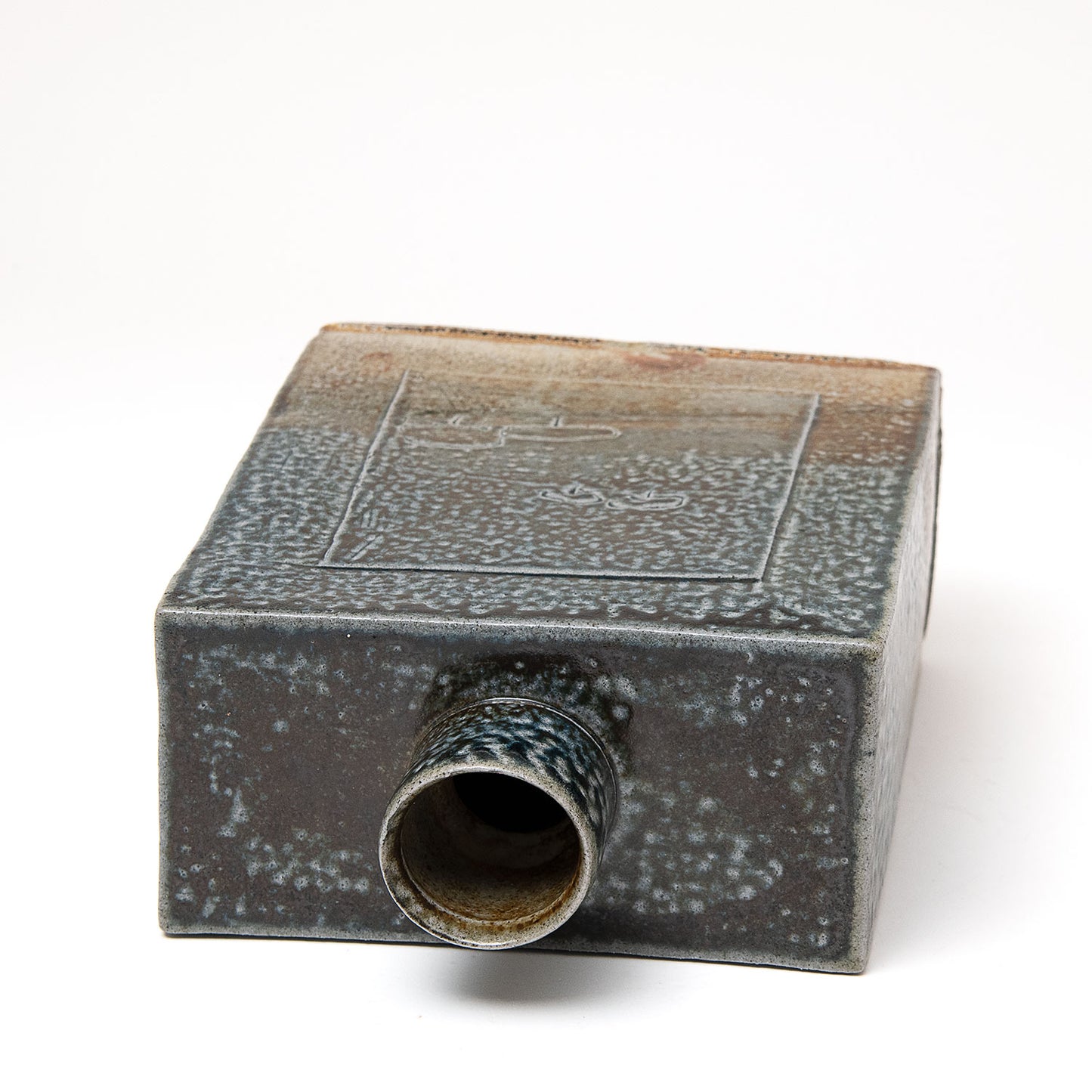 Square Press Moulded Bottle