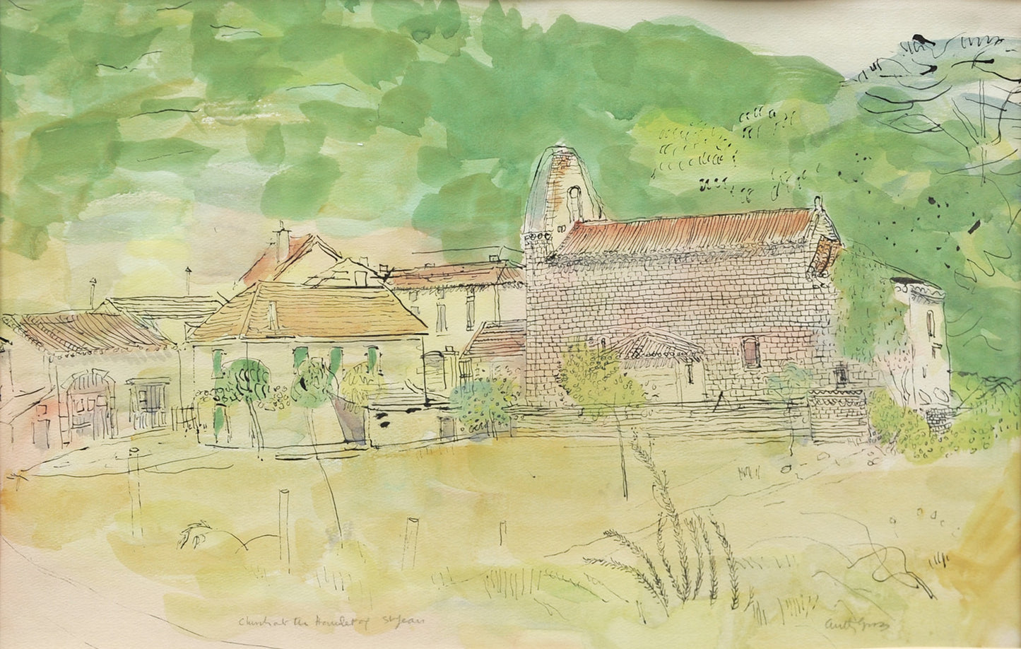 Church at the Hamlet of St Jean