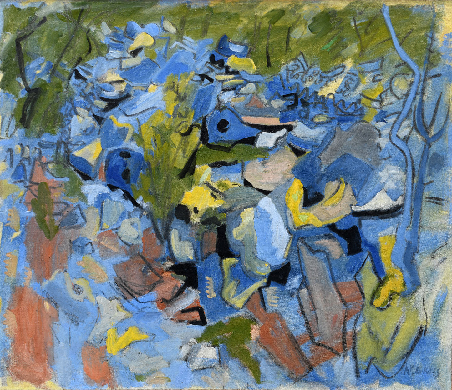 Rocky Landscape, Saint-Matré I