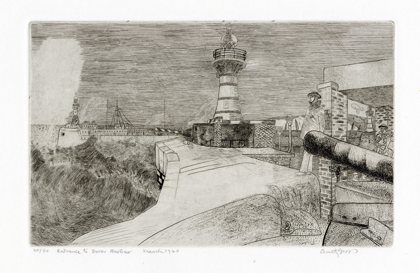 Entrance to Dover Harbour