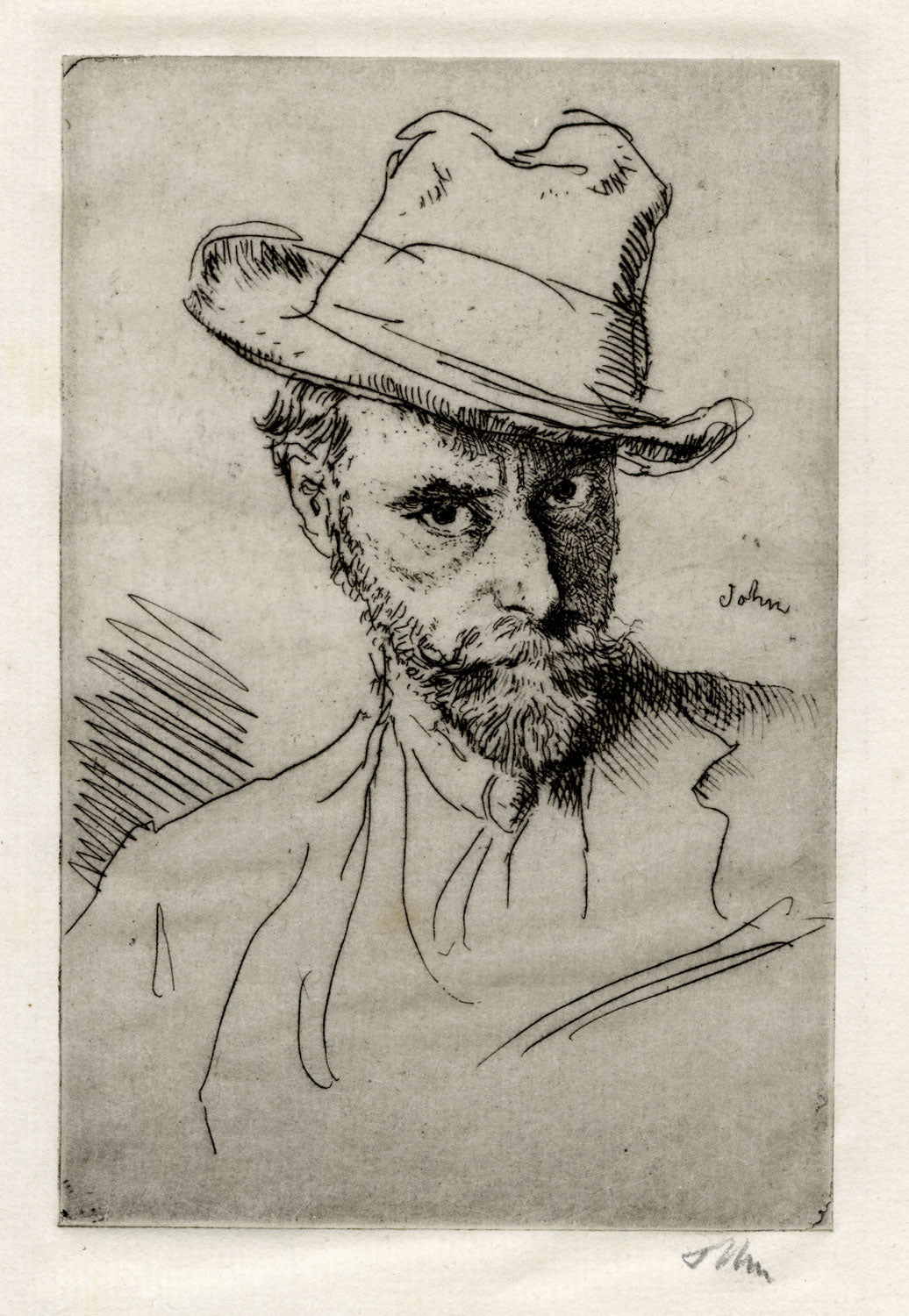 Self Portrait with Hat