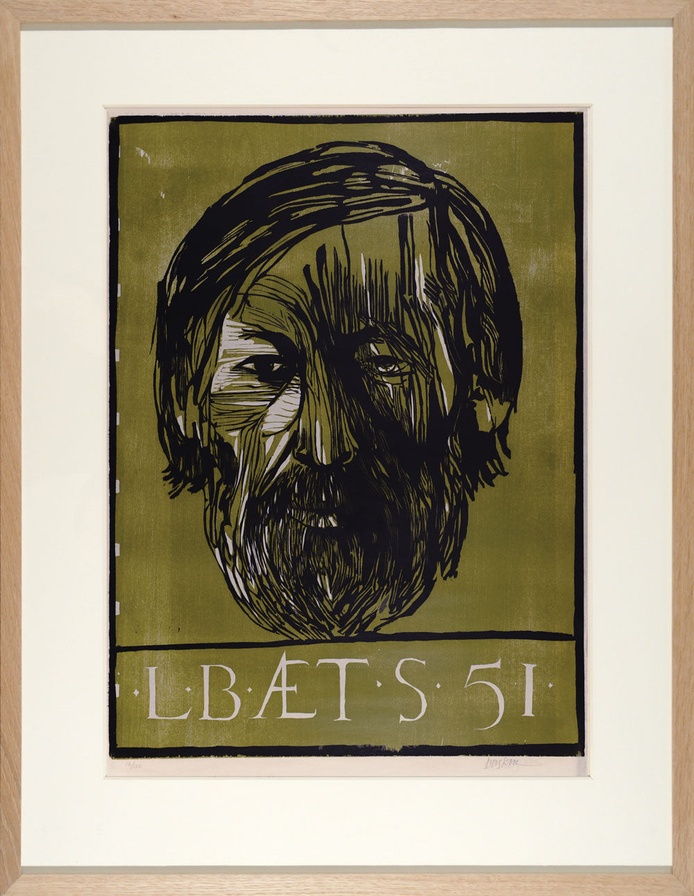 Leonard Baskin at 51