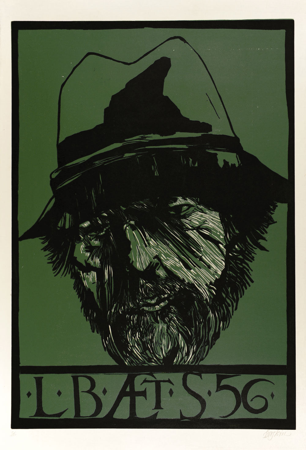 Leonard Baskin at 56