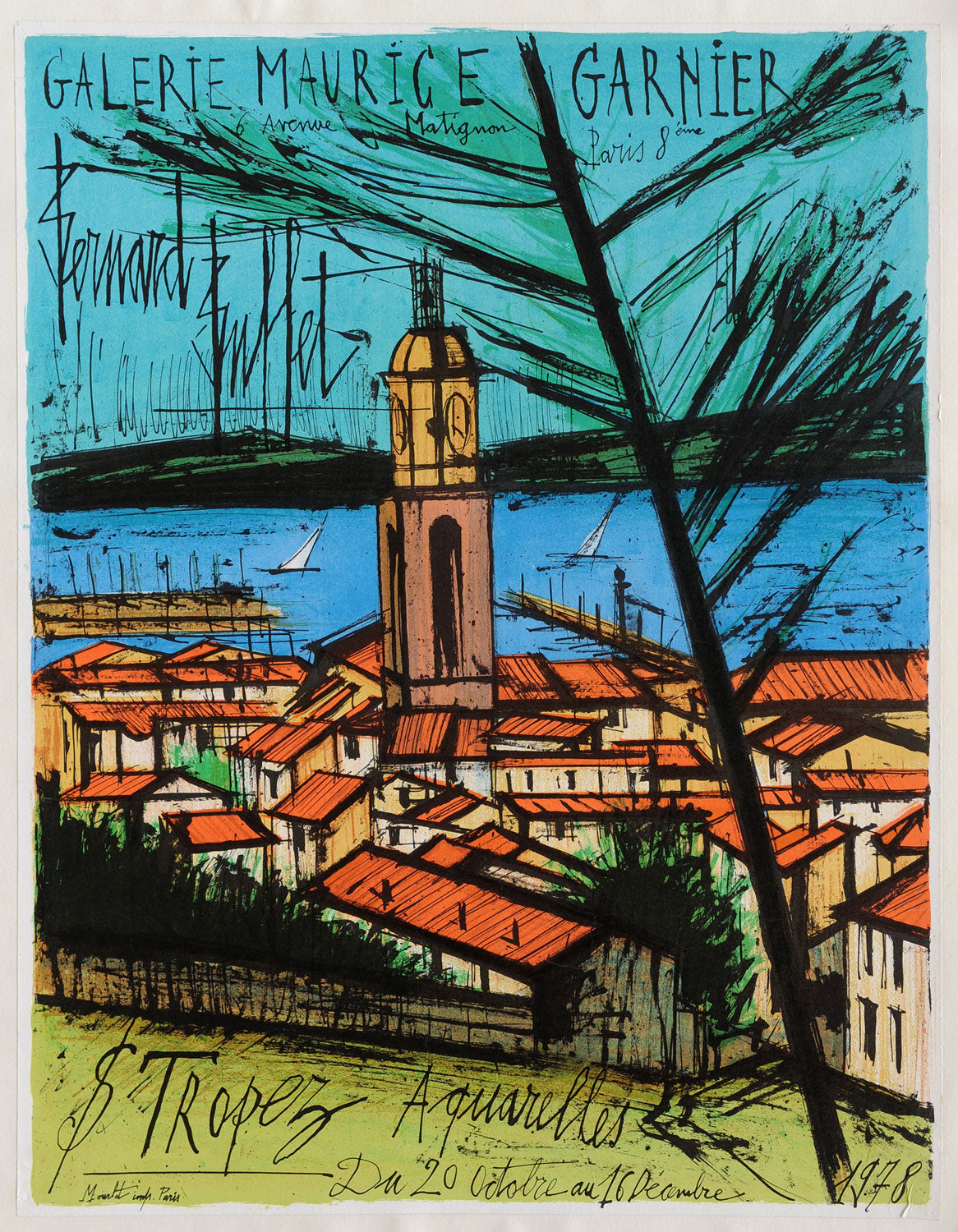 Saint Tropez - L'Église et la Baie