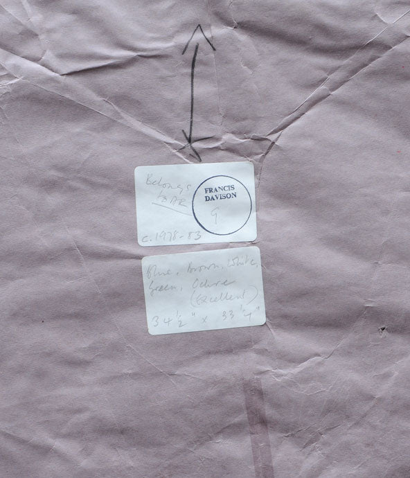 Blue, Brown, White, Green and Ochre