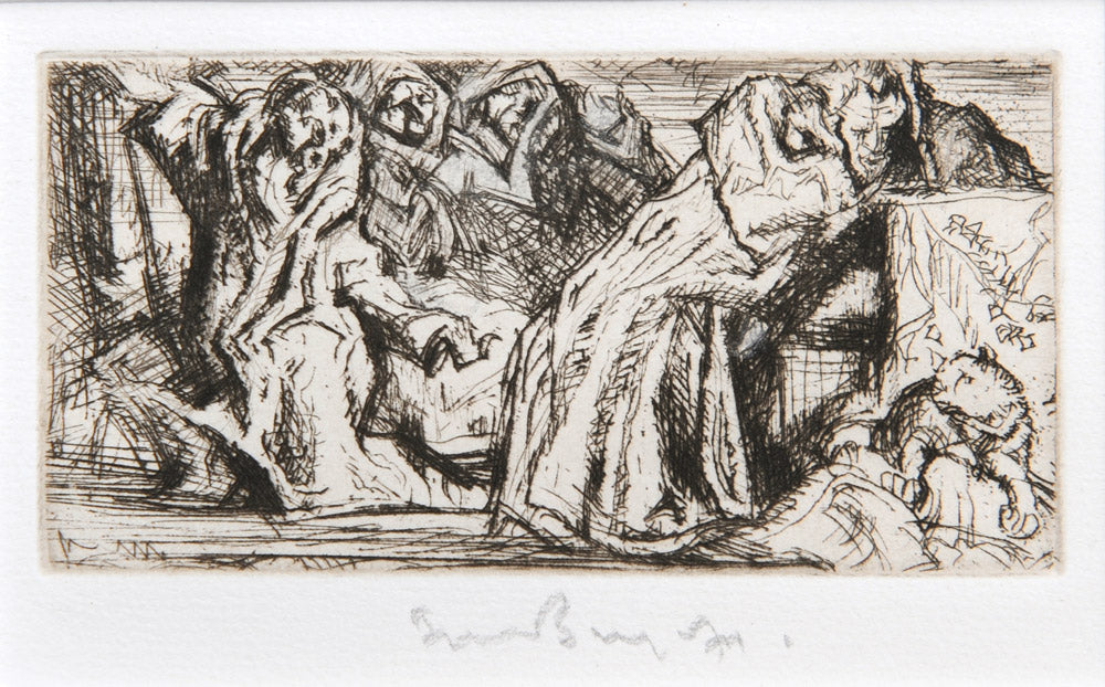 There came a messanger unto Job