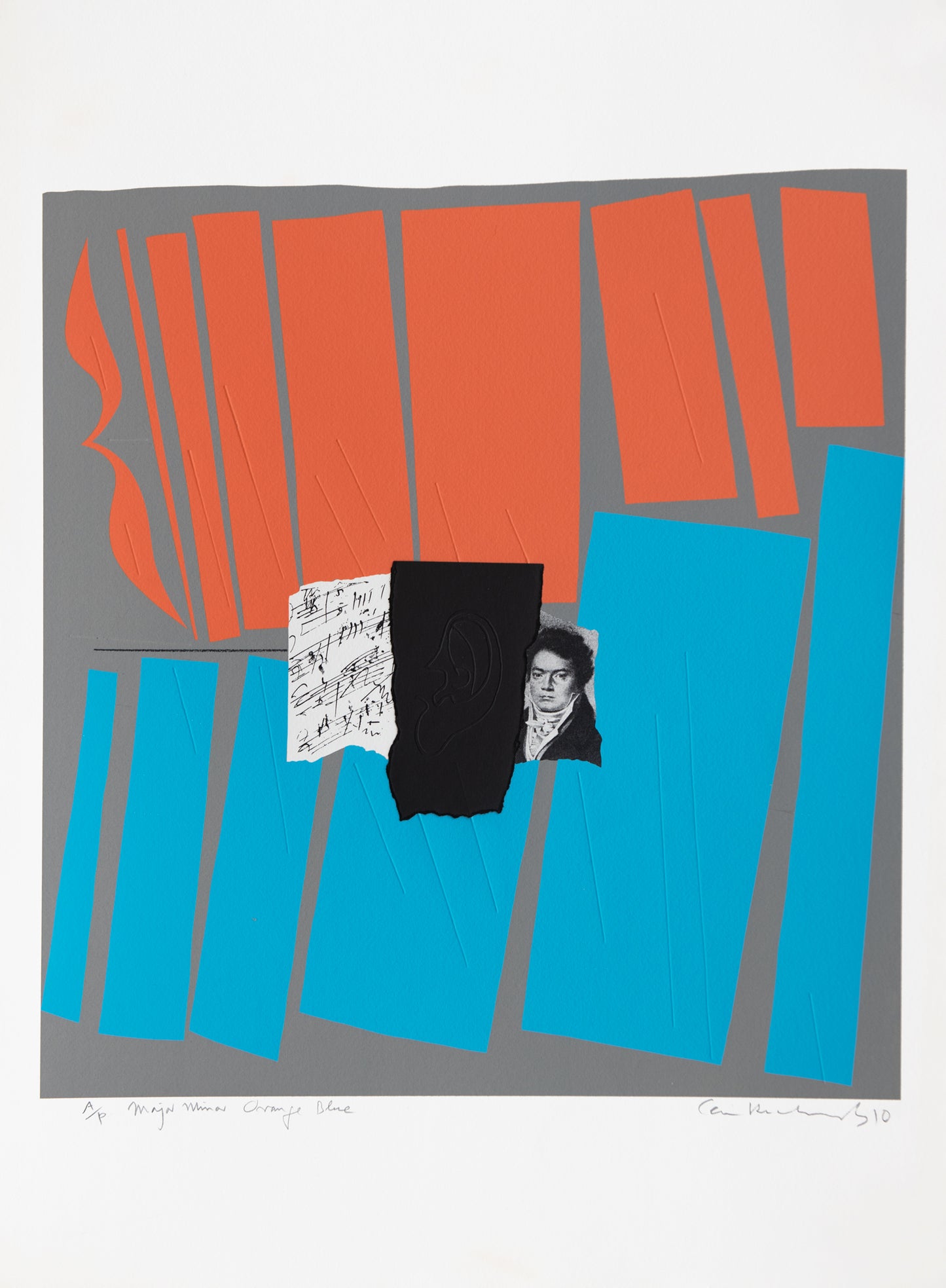 Major - Minor Orange and Blue