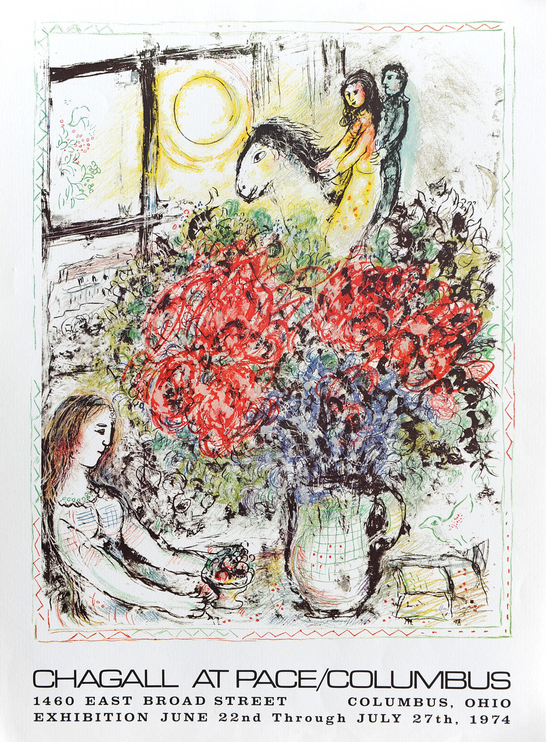 Marc Chagall Chagall at Pace/Columbus 1974 – Goldmark