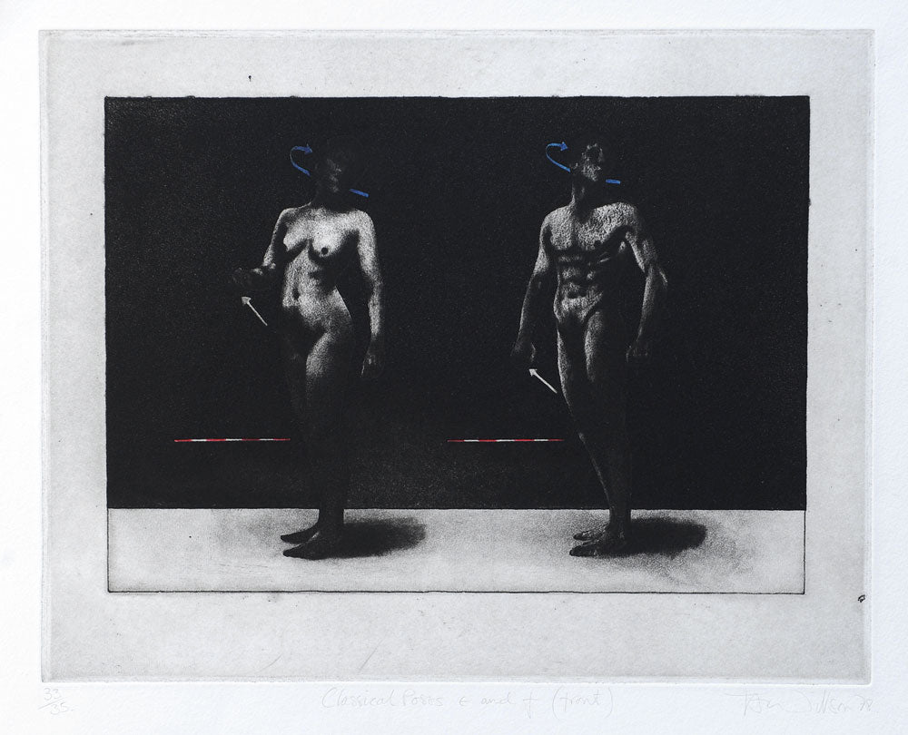 Classical Poses e and f (front)