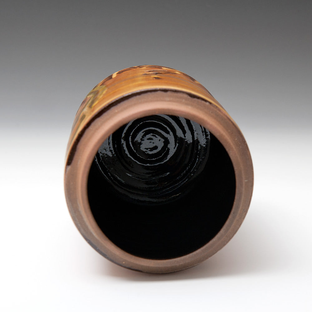 Flat Lidded Store Jar