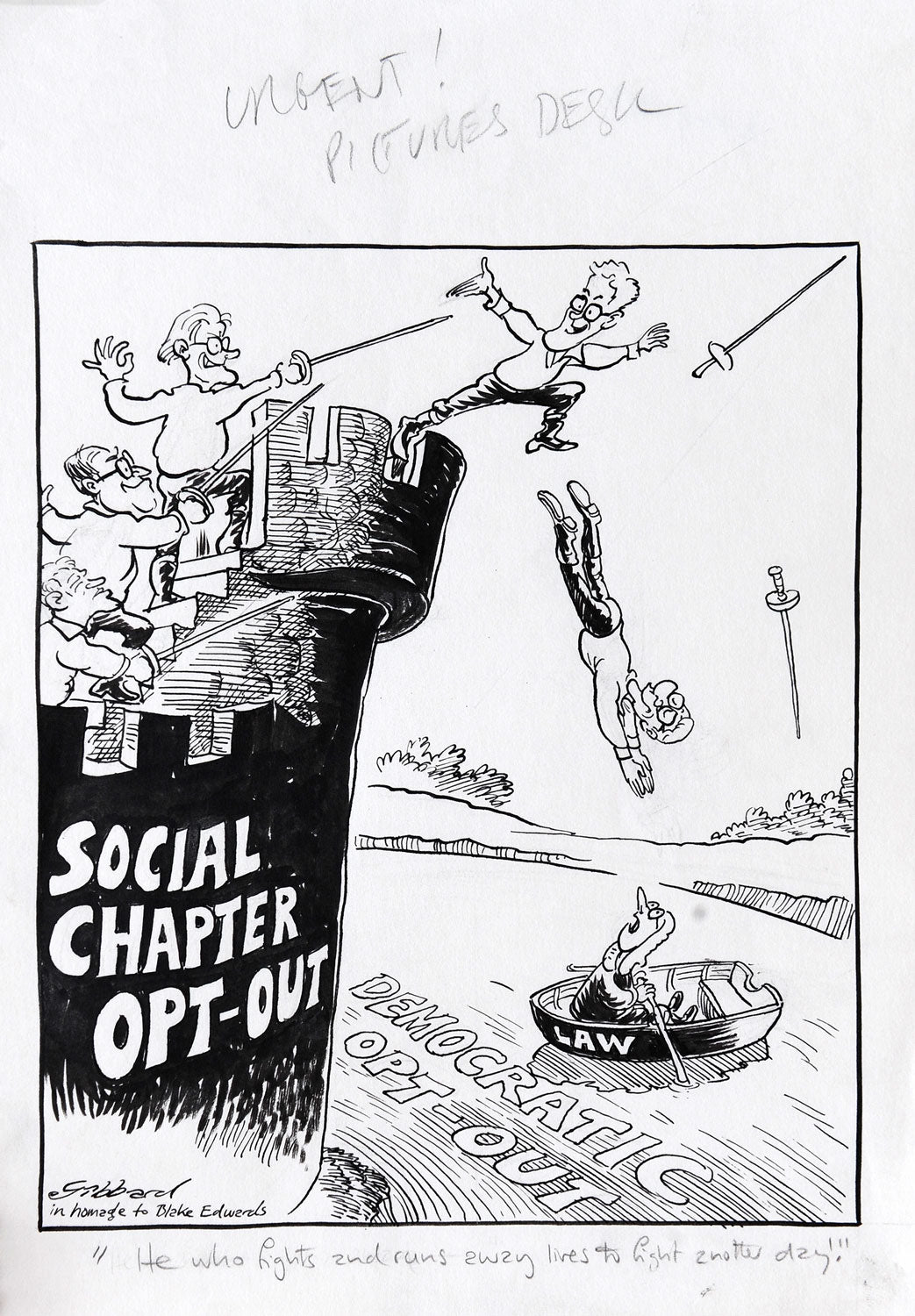 Social Chapter Opt-Out