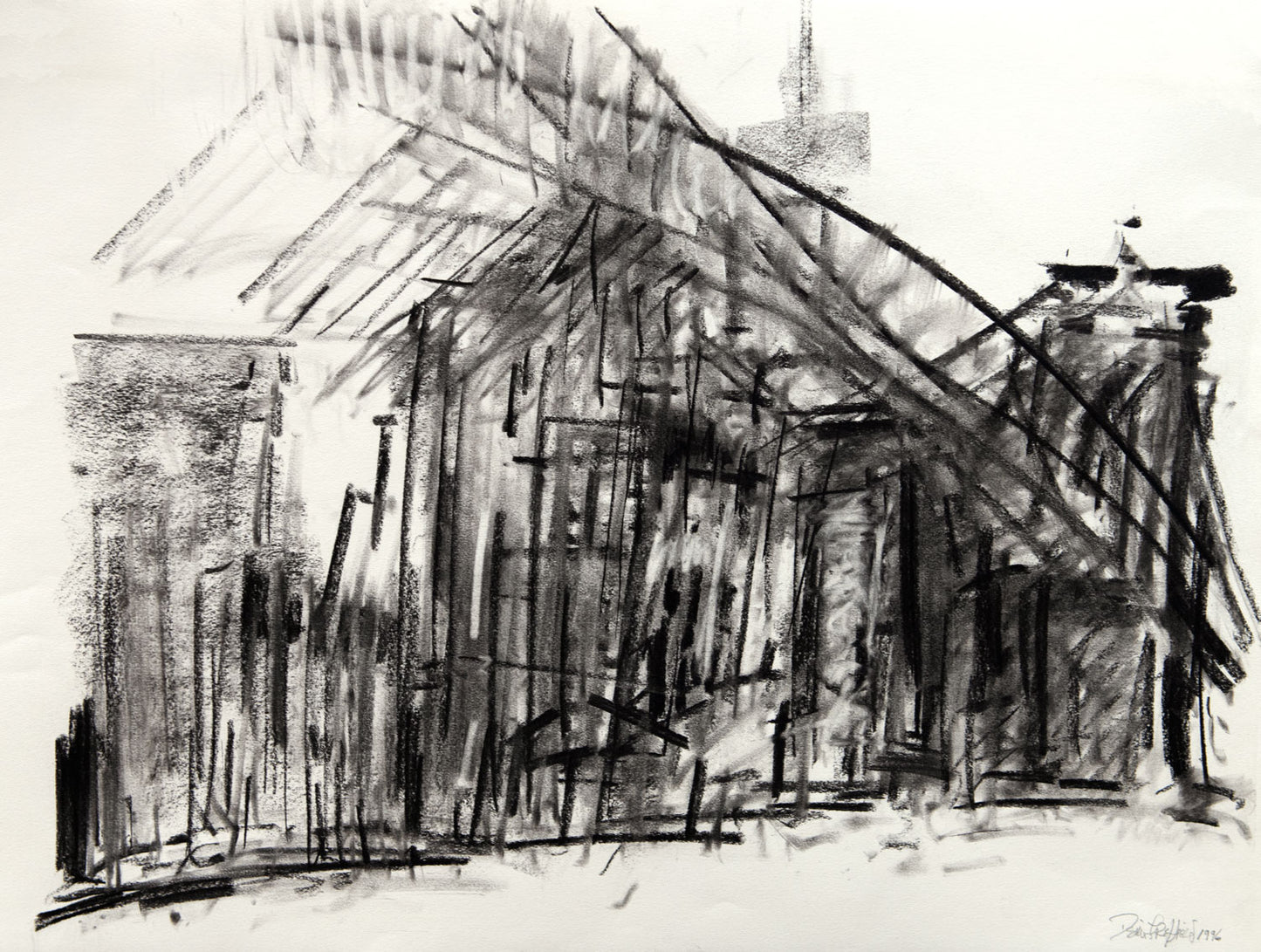 Manhattan From Under the Brooklyn Bridge