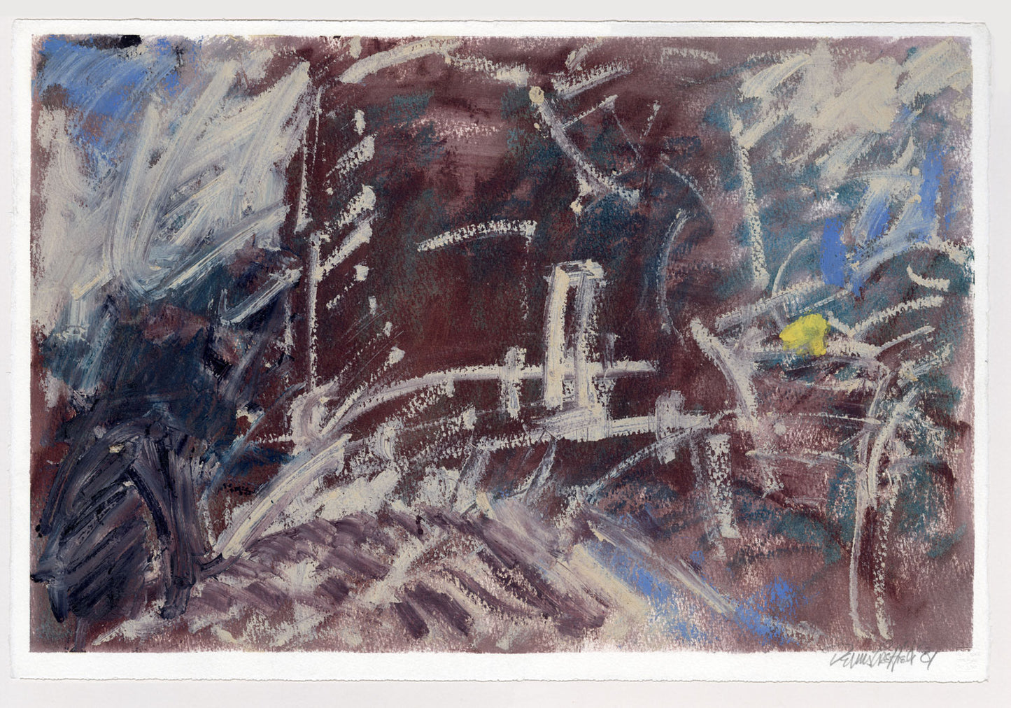 Skenfirth Castle, Autumn 2001, Monmouthshire, Wales