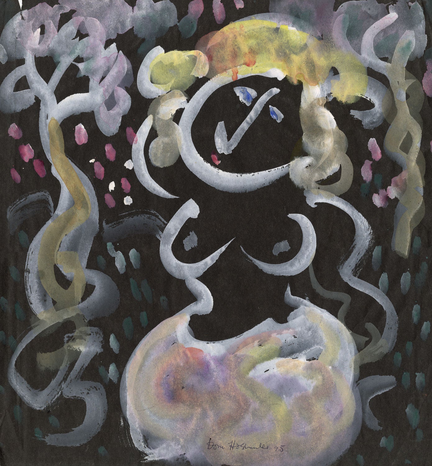 Nude Woman Amongst Trees