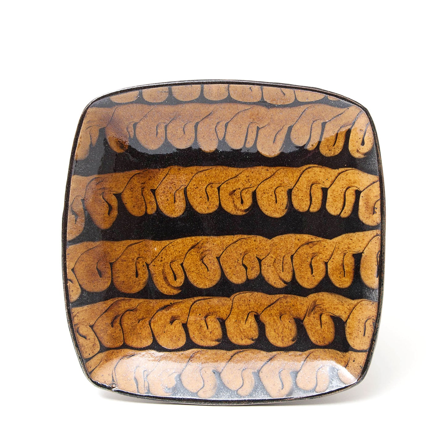 Press Moulded Square Dish