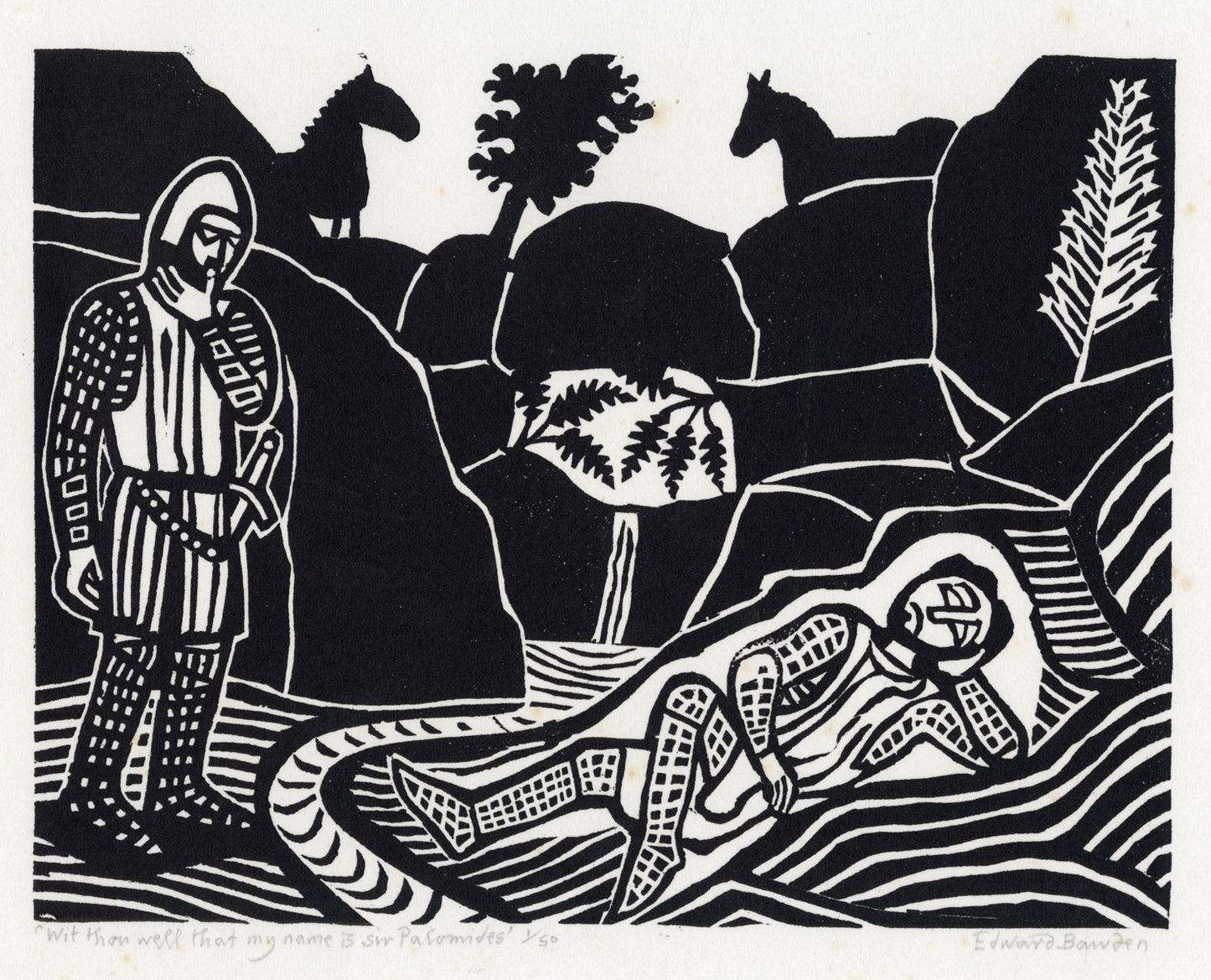 Wit than well that my name is Sir Palomides