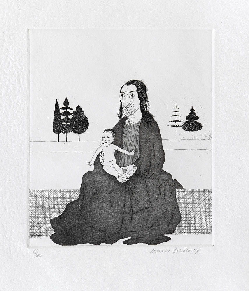 The Enchantress with the Baby Rapunzel