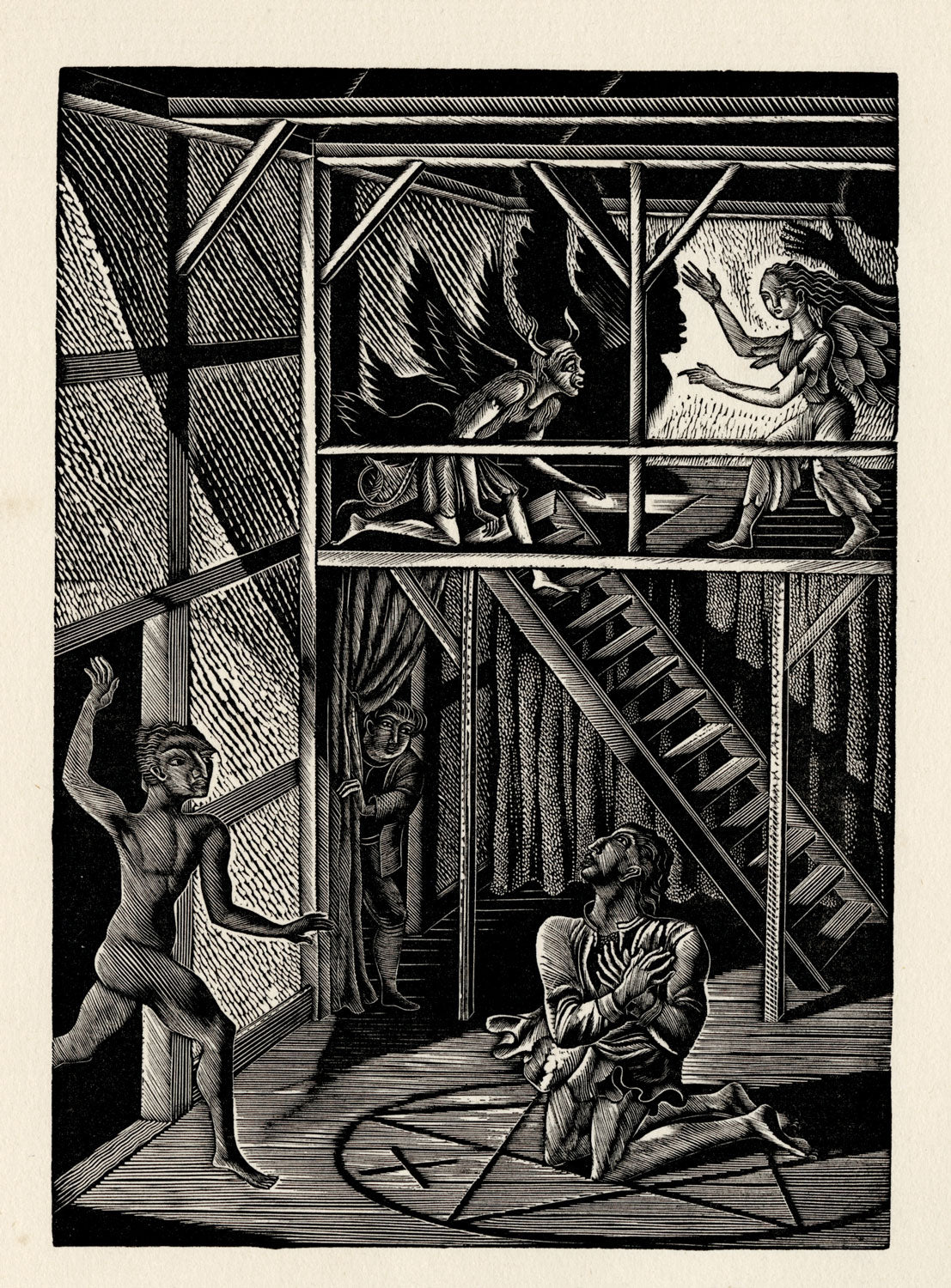 Doctor Faustus Conjuring Mephostophilis