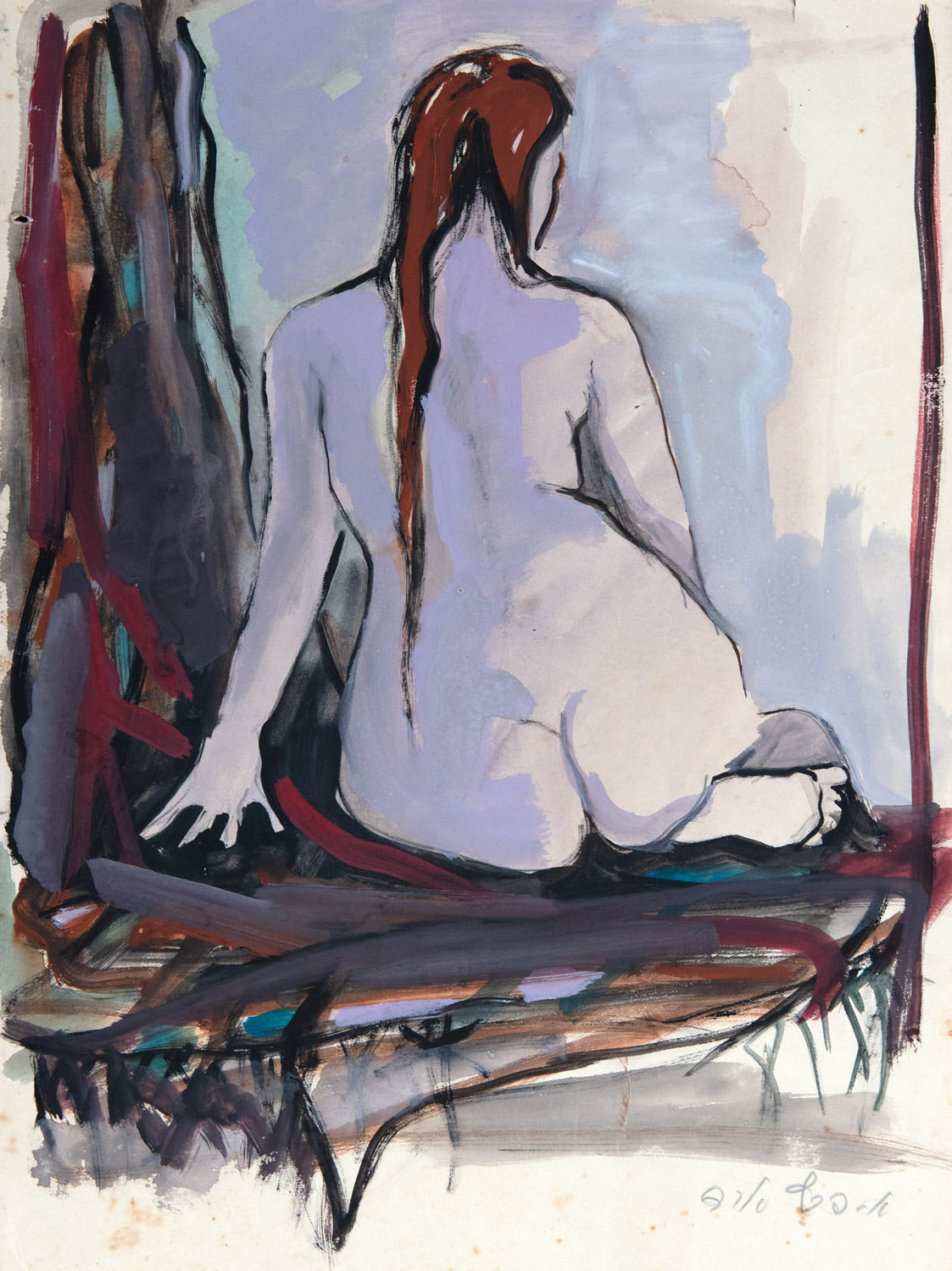 Nude in Evening Shadows