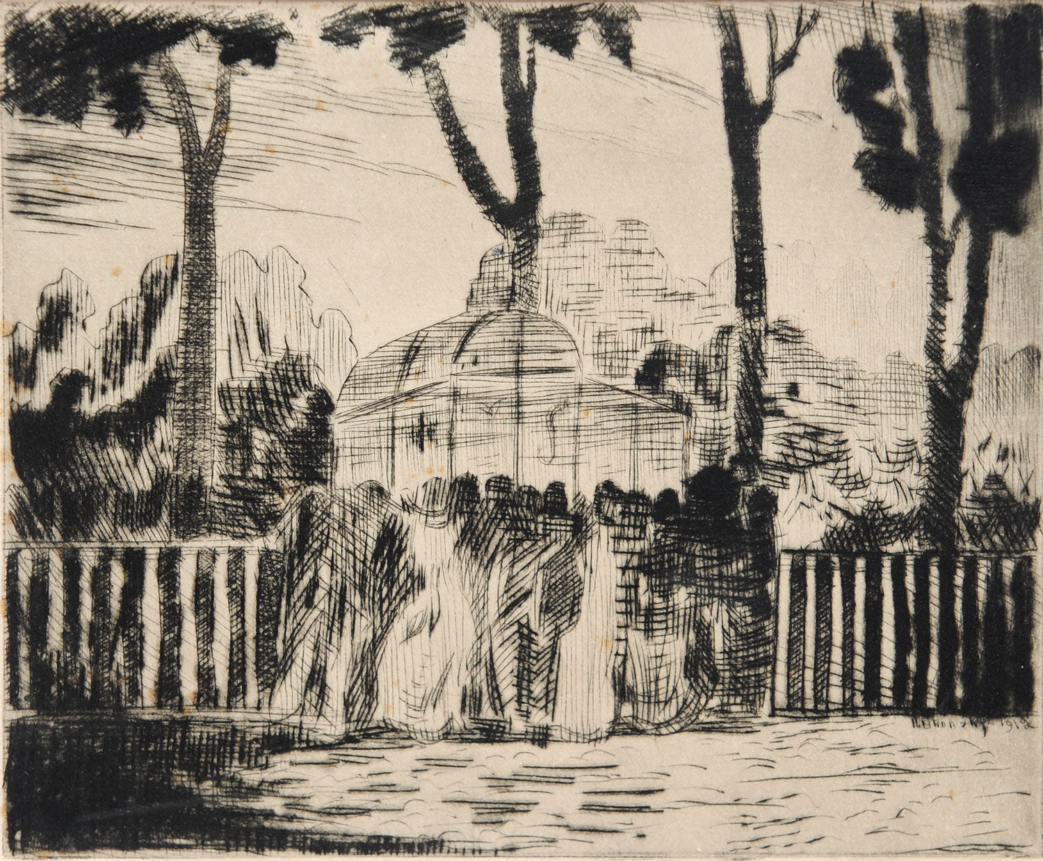 Horace Brodzky The Aviary Goldmark