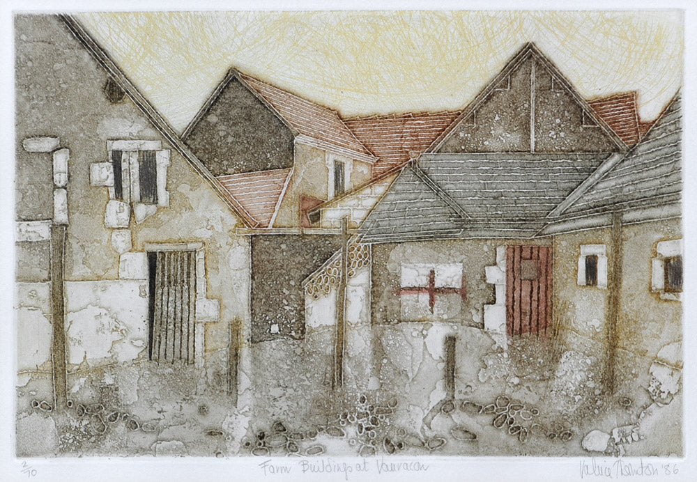 Farm Buildings at Vauracon. Mazang?