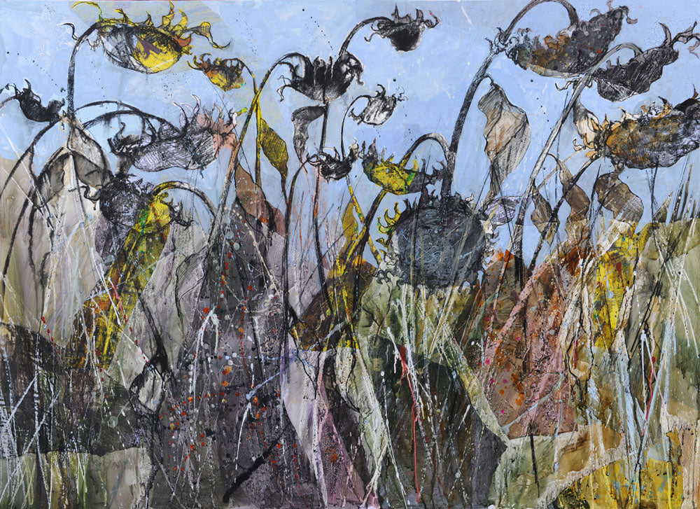 Field of Sunflowers, October