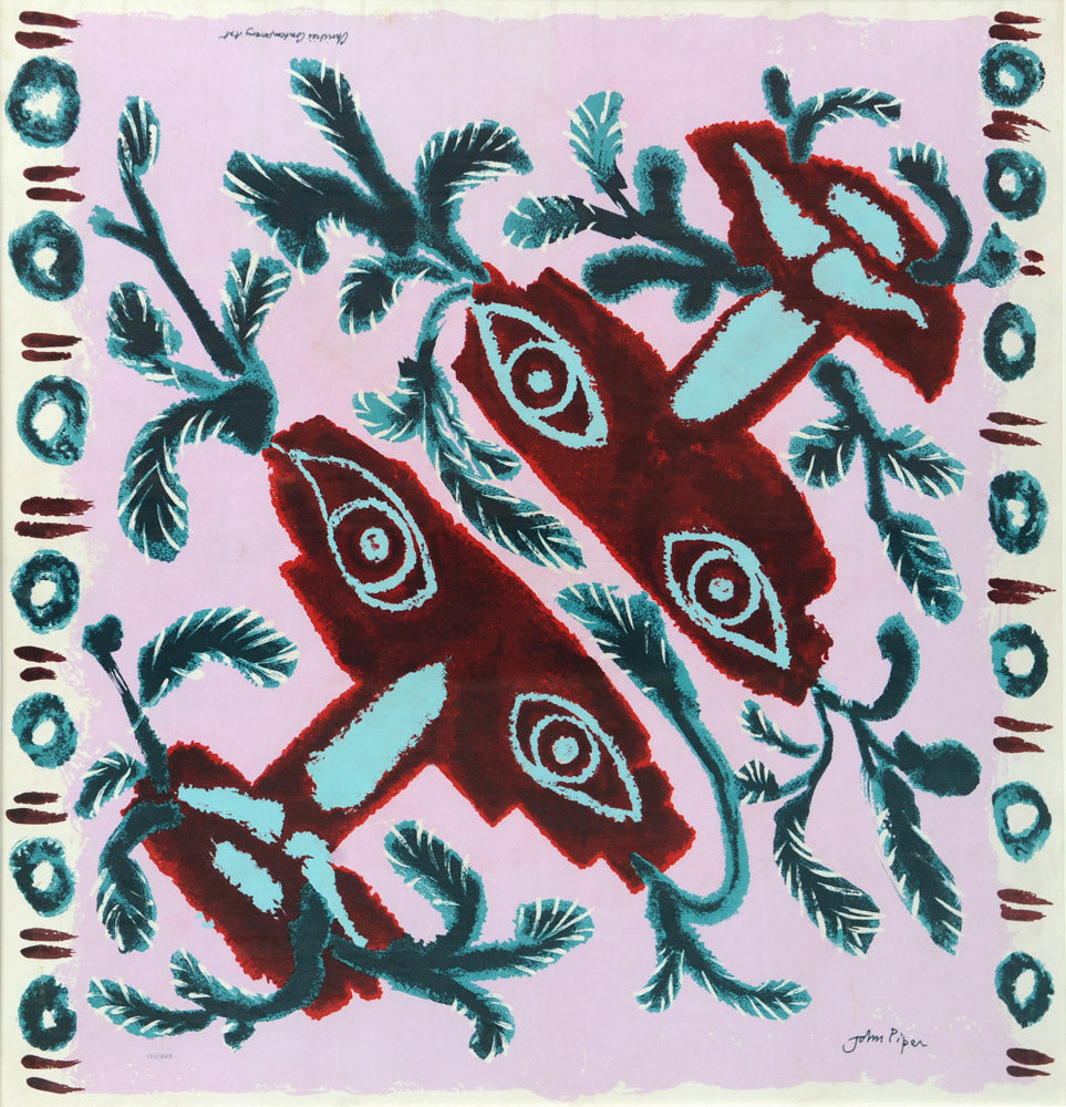 Foliate Head - Silk Scarf