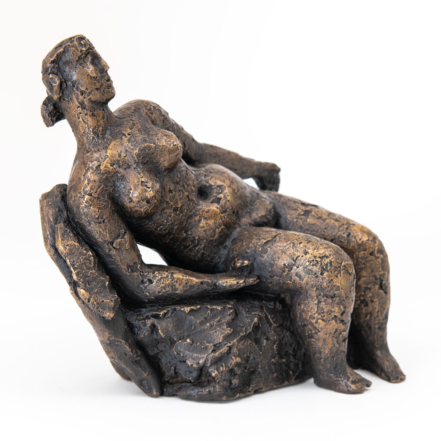 Seated Leaning Figure