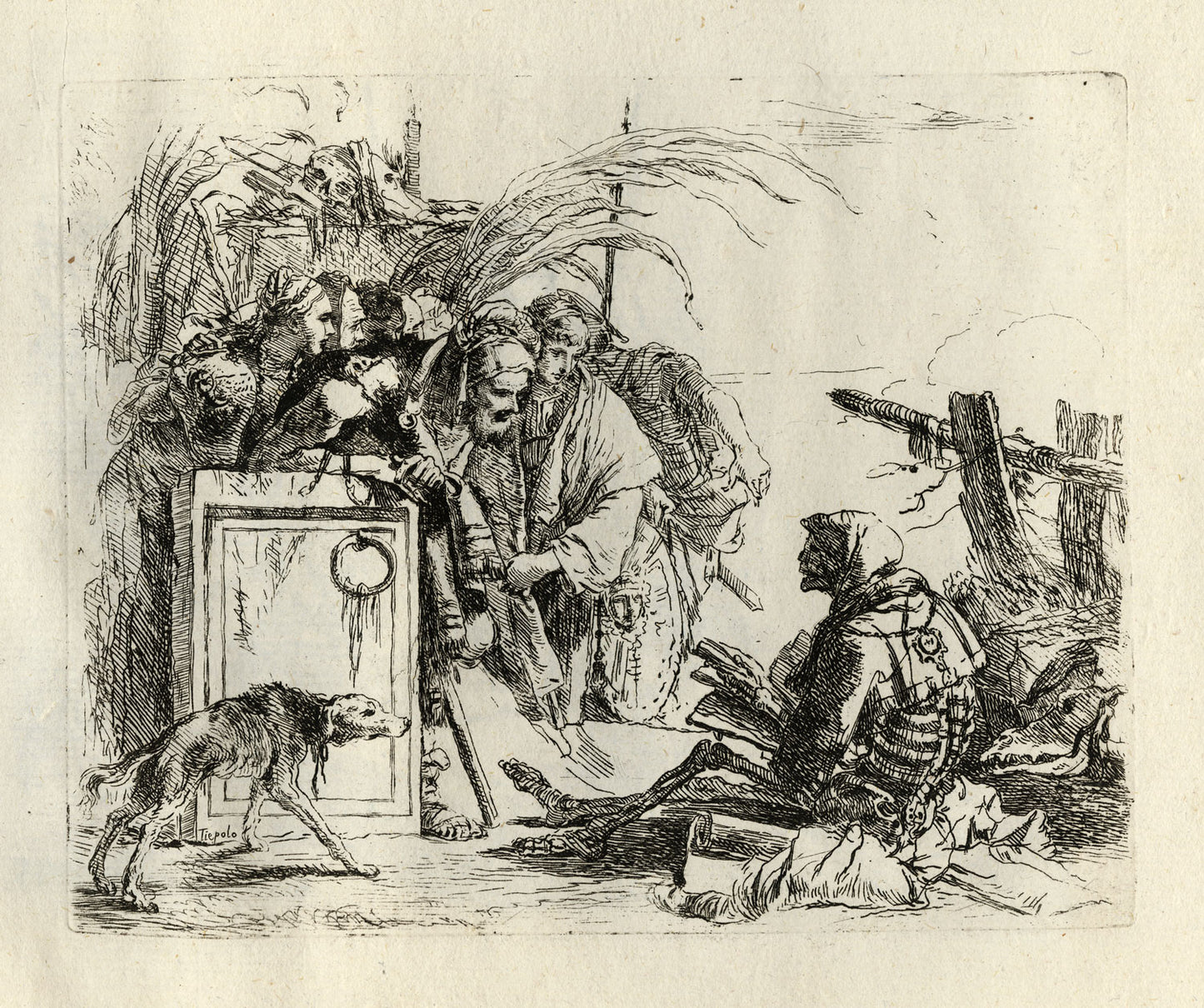 Death Giving an Audience