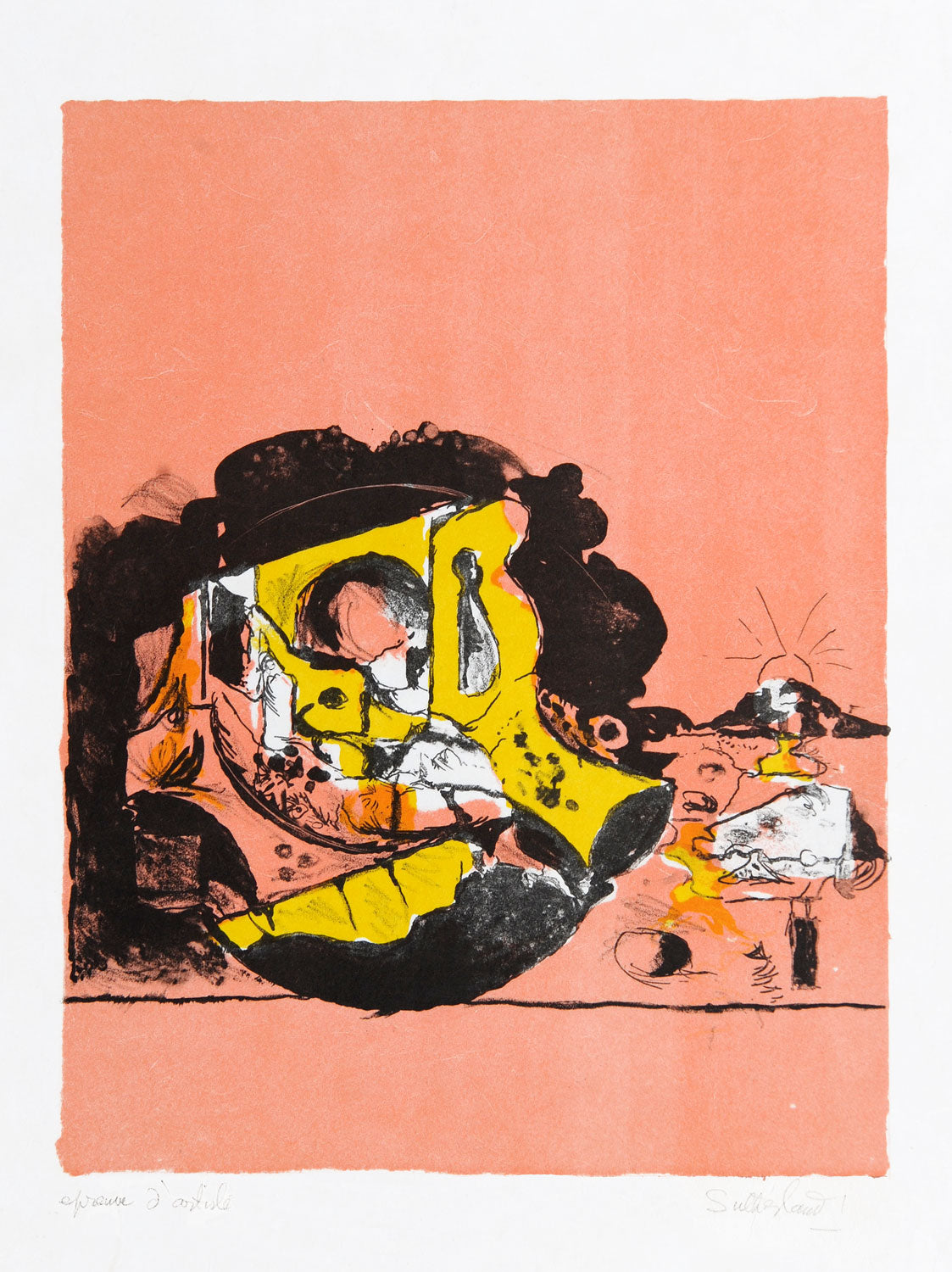 Object on an Estuary Shore