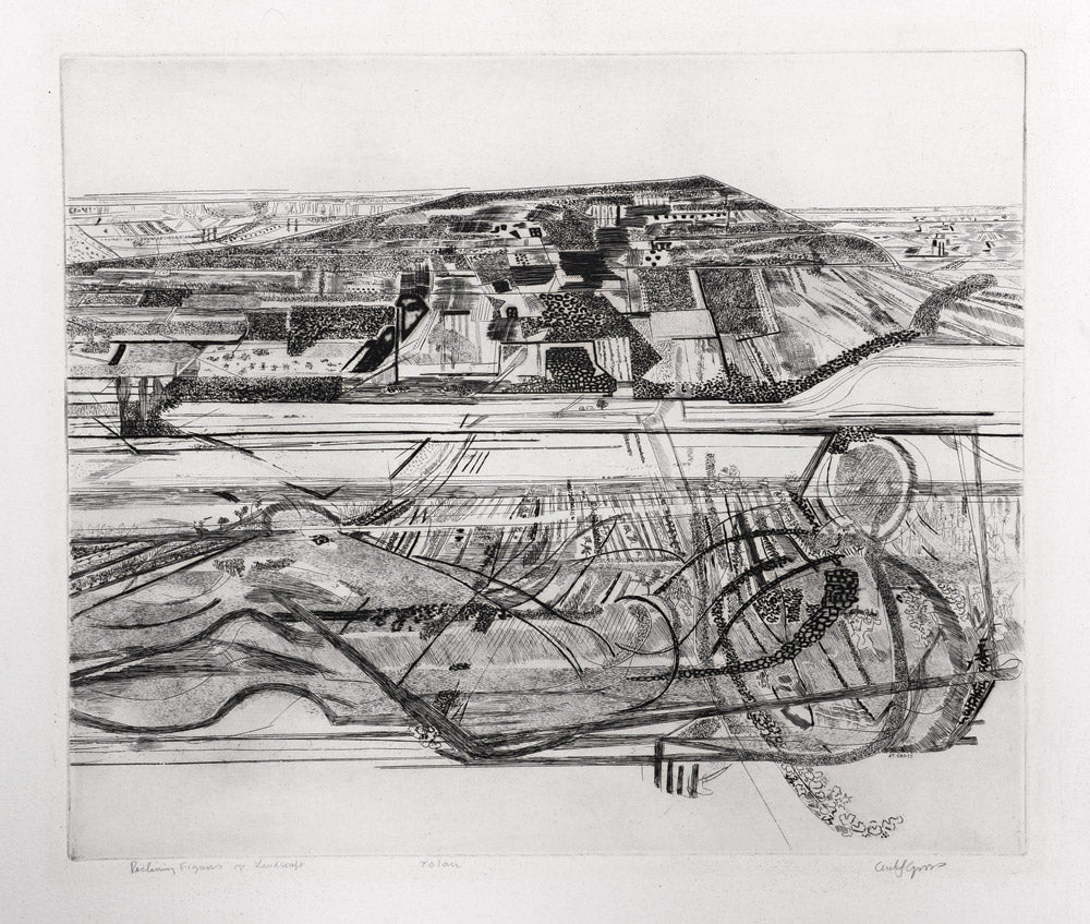 Reclining Figure in Landscape