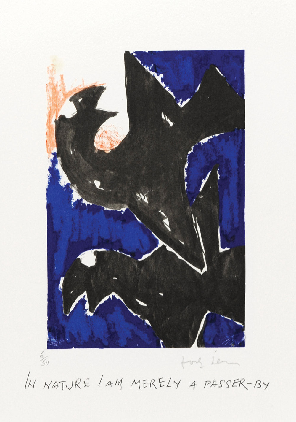 In nature I am merely a passer-by