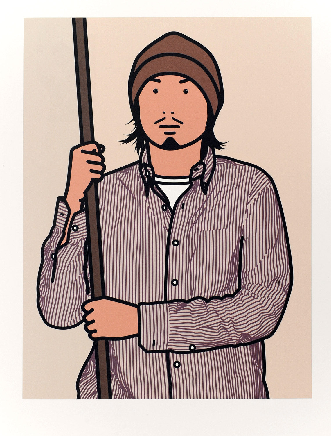 Hirofumi with staff. 2005