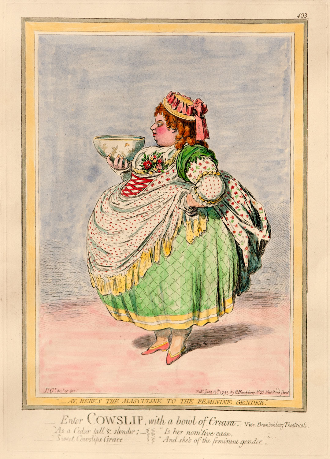 Enter Cowslip, with a bowl of cream