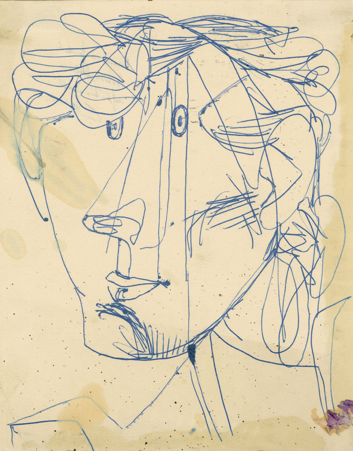 Untitled (Head of a Man)